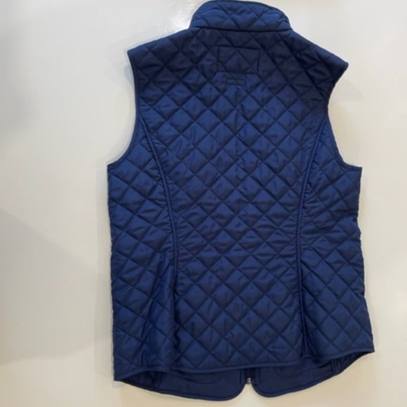 Van Heusen Royal Blue Vest with High Collar and Pockets ~ Size Medium ~ NEW - Picture 9 of 16